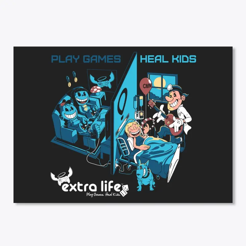 Play Games Heal Kids "Powered By"