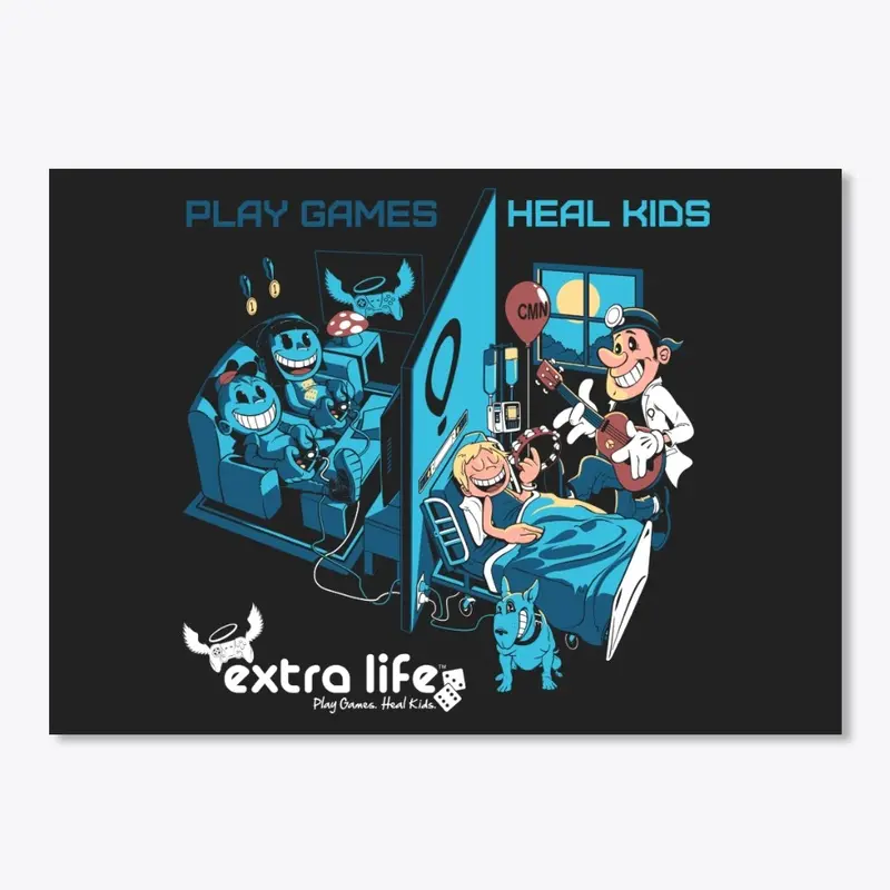 Play Games Heal Kids "Powered By"